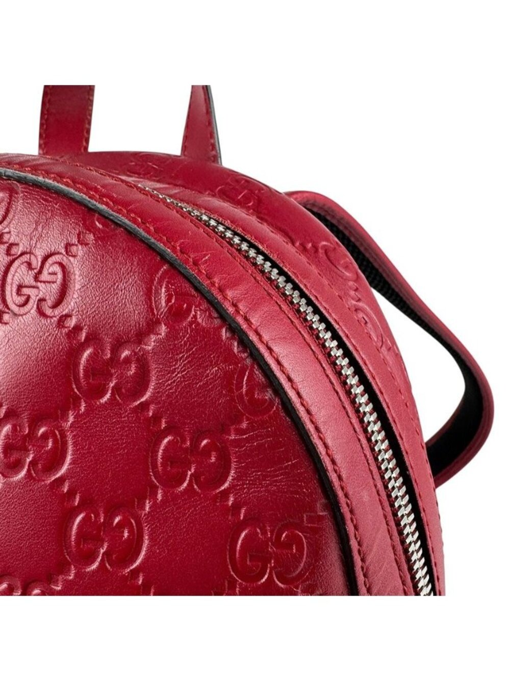 Gucci Backpack Guccissima Red - Picture 7 of 10
